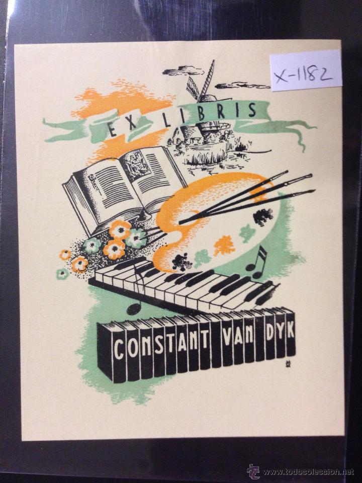 Arte: EX LIBRIS - CONSTANT VAN DYK - (X- 1182) - Foto 1