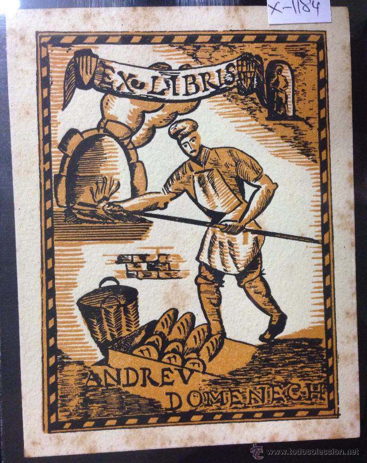 Arte: EX LIBRIS - ANDREU DOMENECH - (X- 1184) - Foto 1
