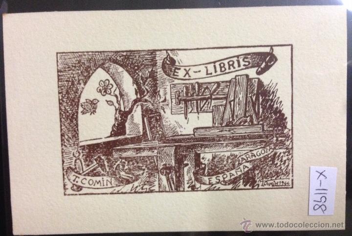 Arte: EX LIBRIS - T.COMIN - (X- 1198) - Foto 1