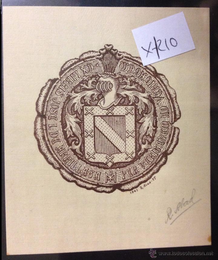 Arte: EX LIBRIS - (X- 1210) - Foto 1