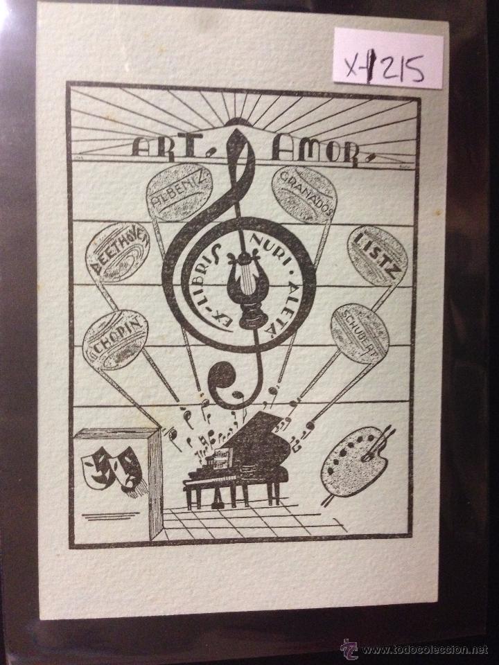 Arte: EX LIBRIS - NURI ALETA - (X- 1215) - Foto 1