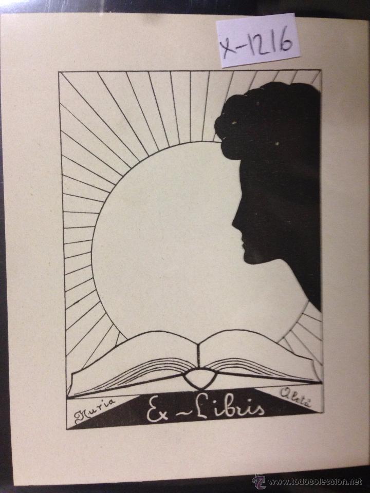 Arte: EX LIBRIS - NURIA ALETA - (X- 1216) - Foto 1