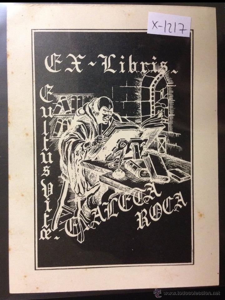 Arte: EX LIBRIS - ALETA ROCA - (X- 1217) - Foto 1