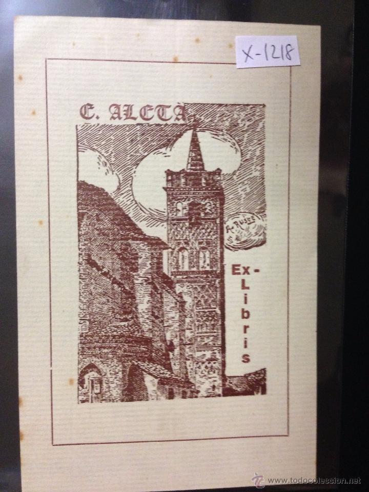 Arte: EX LIBRIS - E.ALETA - (X- 1218) - Foto 1