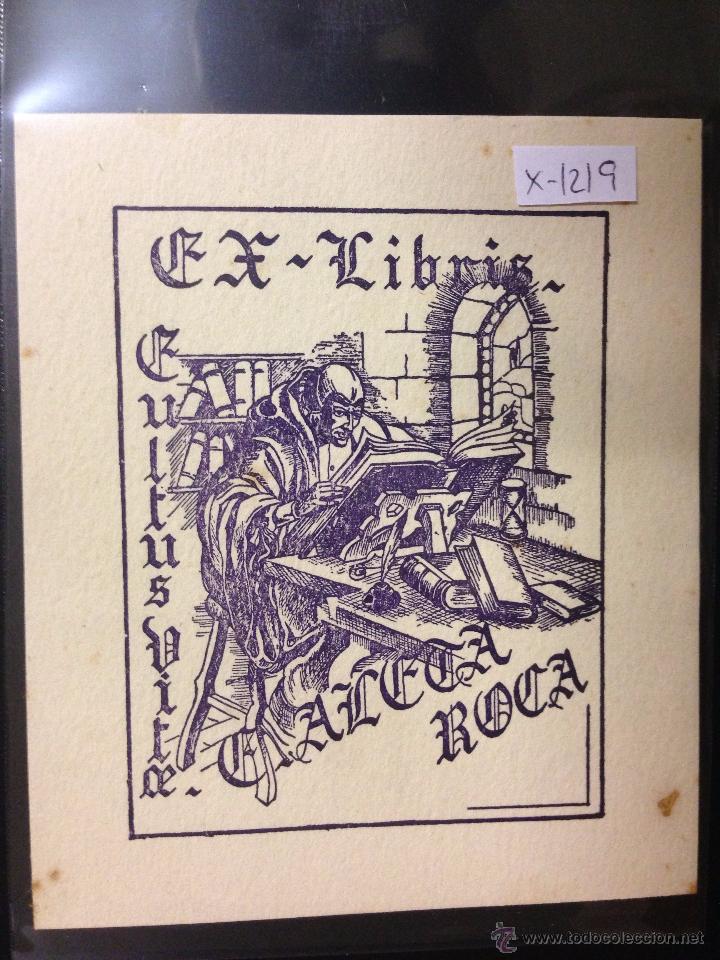 Arte: EX LIBRIS - E.ALETA ROCA - (X- 1219) - Foto 1
