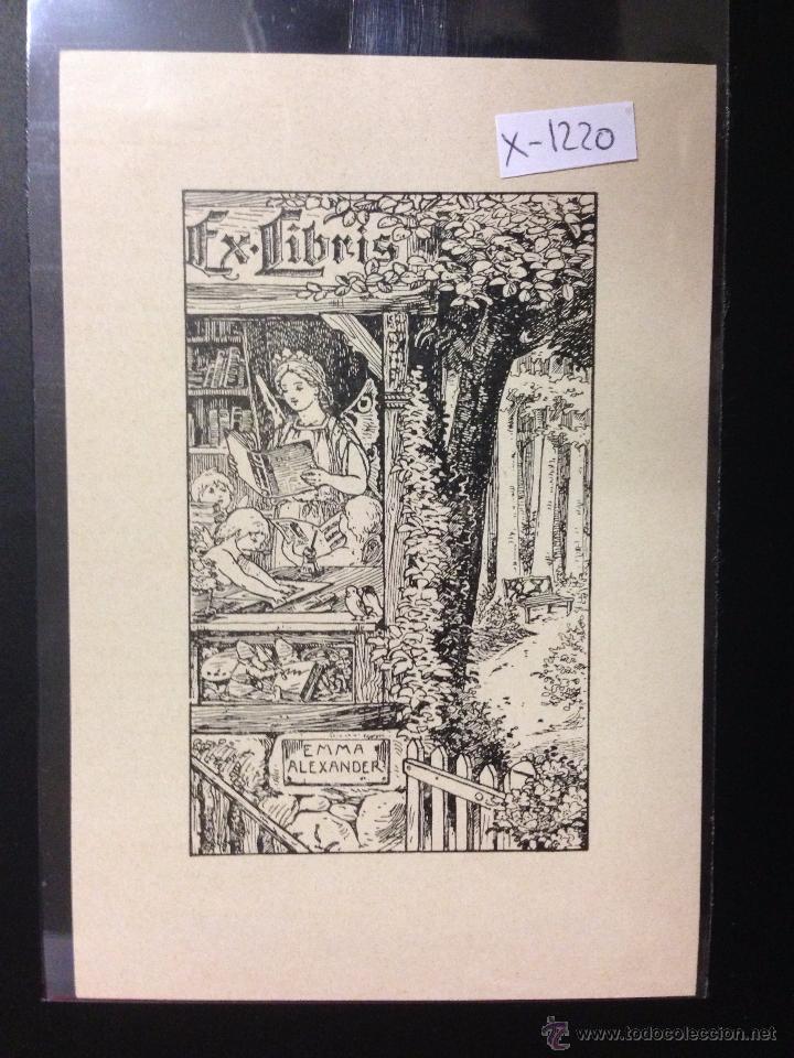 Arte: EX LIBRIS - EMMA ALEXANDER - (X- 1220) - Foto 1