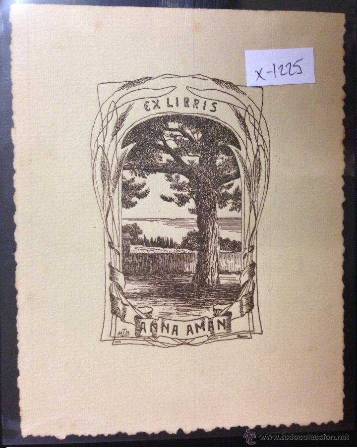 Arte: EX LIBRIS - ANNA AMAN - (X- 1225) - Foto 1