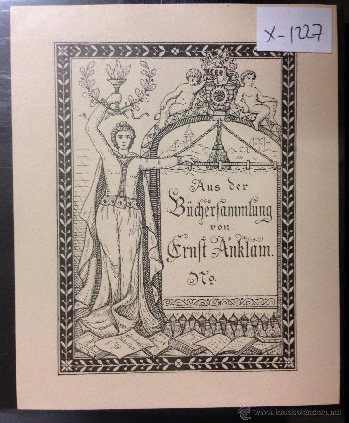Arte: EX LIBRIS - FRNFT ANKLAM - (X- 1227) - Foto 1