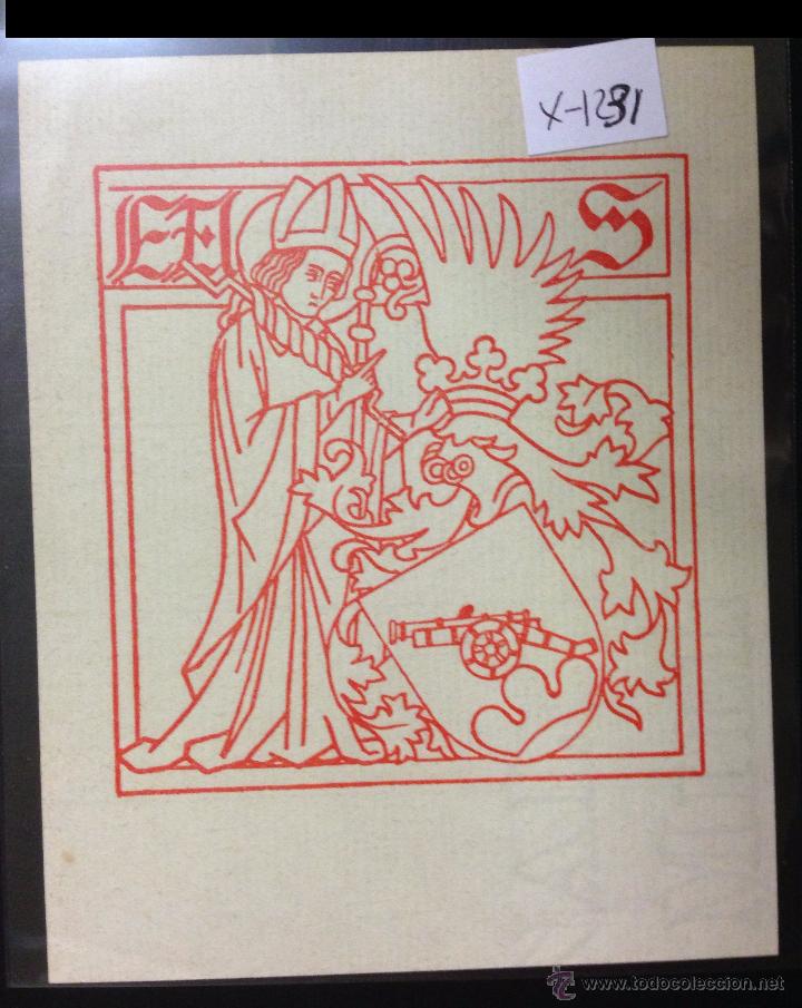 Arte: EX LIBRIS - (X- 1231) - Foto 1