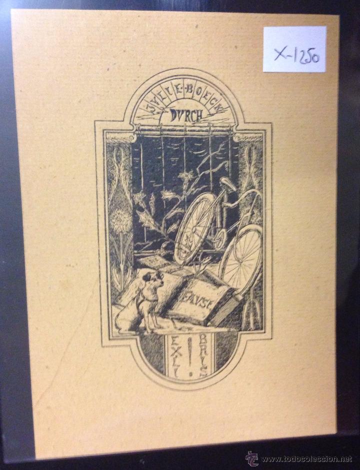 Arte: EX LIBRIS  - (X- 1250) - Foto 1