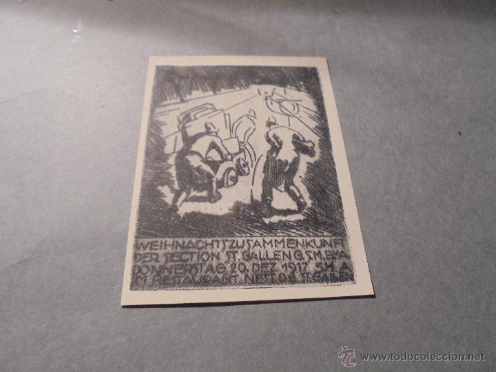 Arte: ANTIGUO EXLIBRIS - AUTOR -  WANNER 1917 - 8,5X6 CM. - Foto 1