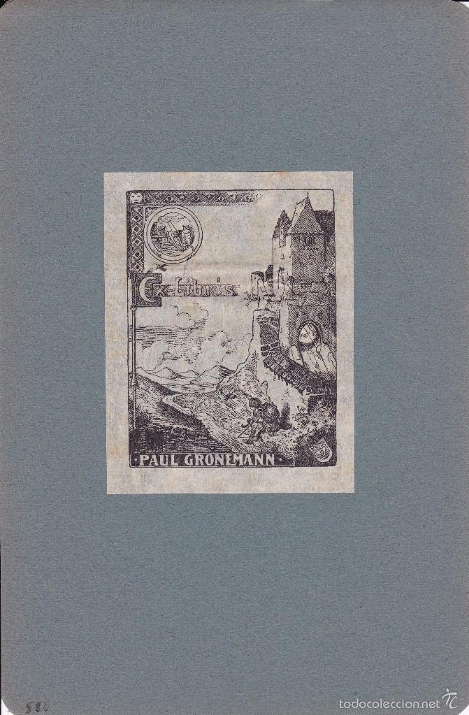 Arte: Paul Gronlmann 1920 10x8ctms - Foto 1