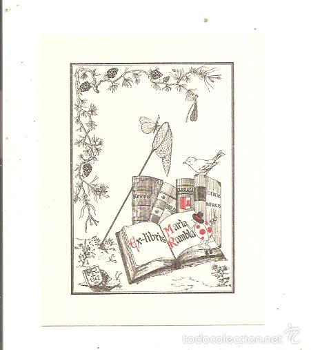 Arte: EX-LIBRIS MAR&Iacute;A RAMBLA - Foto 1