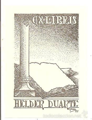 Arte: EX-LIBRIS DE HELDER DUARTE - AUTOR HELDER - Foto 1