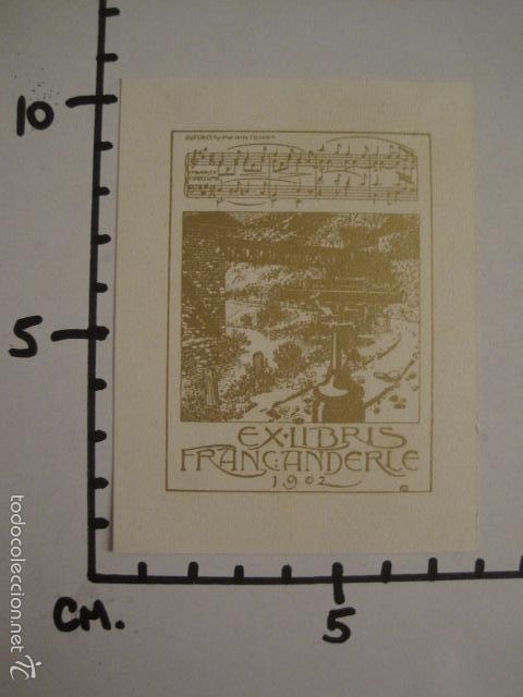 Arte: EX LIBRIS  - FRANC ANDERLE 1902  -(X-1300) - Foto 4