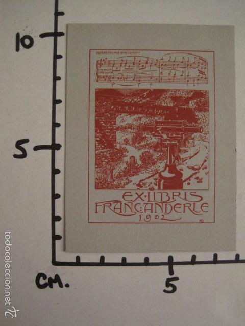 Arte: EX LIBRIS - FRANC ANDERLE 1902 -(X-1301) - Foto 4