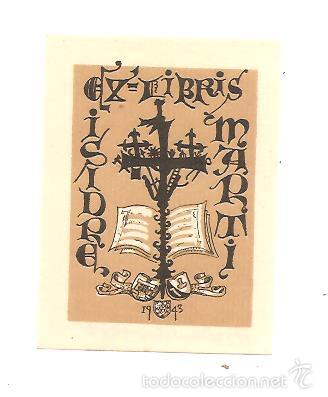 Arte: EX-LIBRIS DE ISIDRE MART&Iacute; - Foto 1