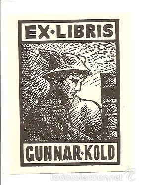 Arte: EX-LIBRIS DE GUNNAR-KOLD - Foto 1