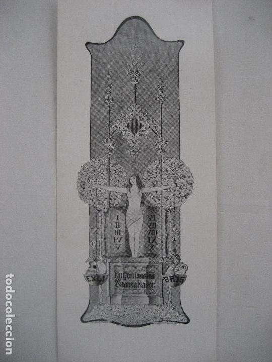 Arte: Ex-Libris. Antoni Sansalvador. 1907. 7.5 x 18 cms - Foto 1