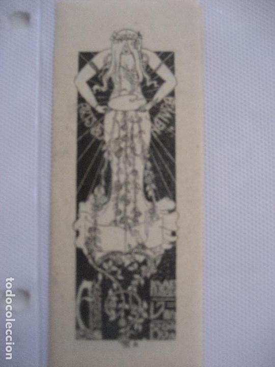Arte: Ex-Libris. Marcel Vila Boada. A&ntilde;os 20. 10.5 x 4.5 cms. - Foto 1