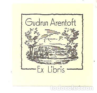 Arte: EX-LIBRIS DE GUDRUN ARENTOFT - Foto 1