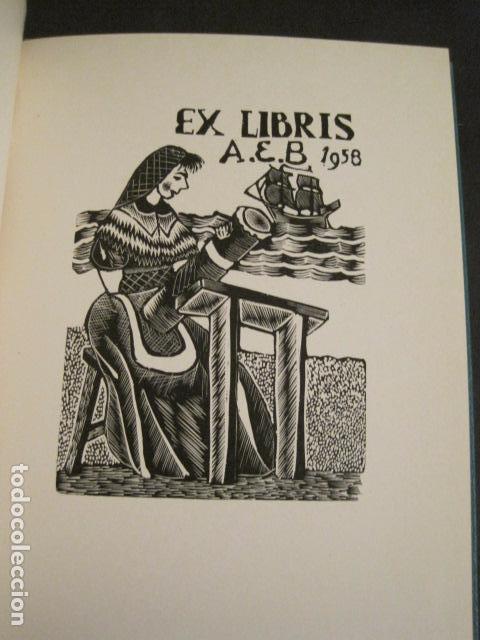 Arte: EX LIBRIS - STVDIVM - CONCURSO AÑO 1958 - LIBRO EXLIBRIS , FIRMAS - ETC... . -VER FOTOS-(X-1586) - Foto 17 - 78889677