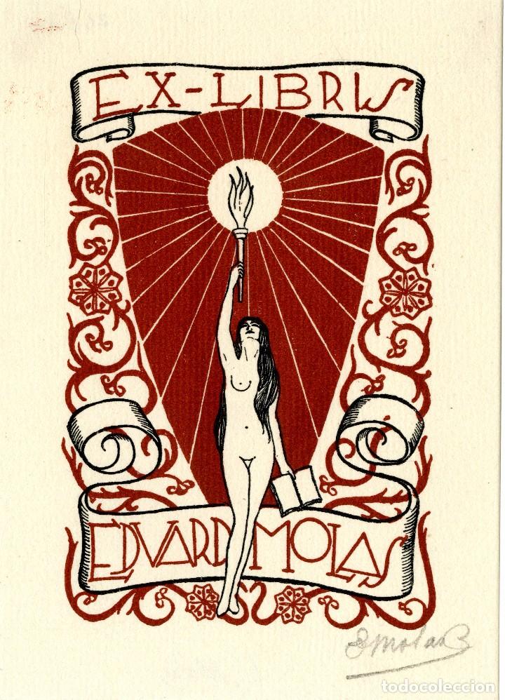 Arte: Eduard Molas. Ex Libris para s&iacute; mismo - Foto 1