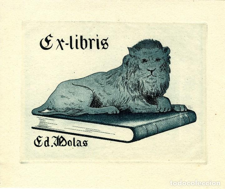Arte: Molas, Eduardo, Ex Libris para s&iacute; mismo - Foto 1