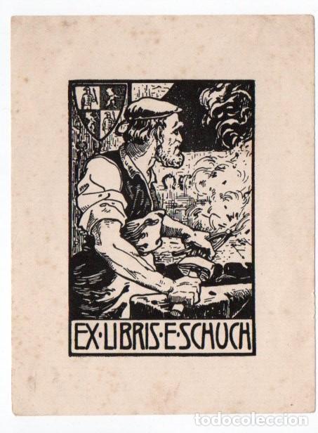 Arte: EX-LIBRIS DE EMIL SCHUCH (STUTTGART) - AUTOR EMIL SCHUCH - Foto 1