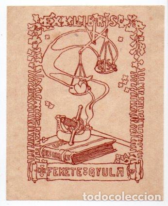 Arte: EX-LIBRIS DE DR. FEKETE GYULA - Foto 1