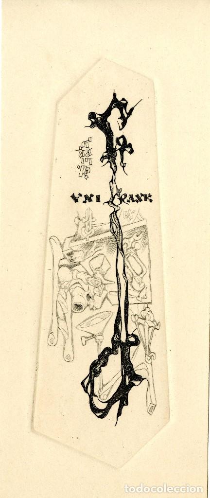 Arte: Alpresa, F. (1900-1970). Ex Libris - Foto 1