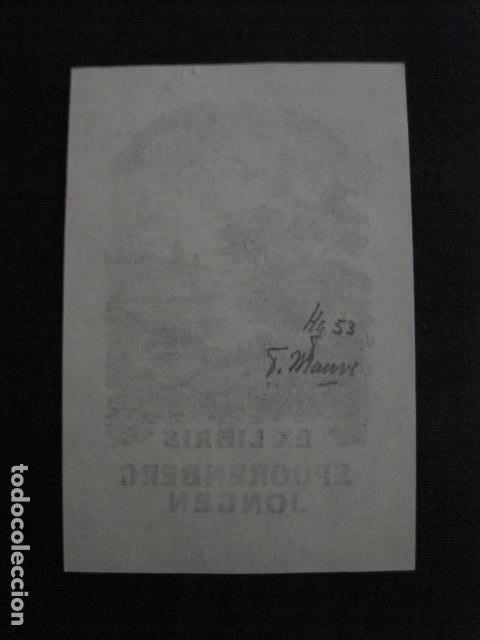 Arte: EX LIBRIS - SPOORENBERG - (X-1914) - Foto 2