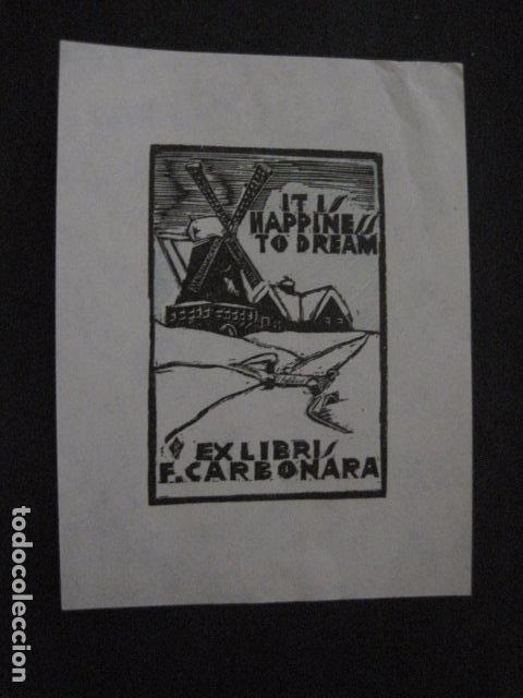 Arte: EX LIBRIS - CARBONARA - (X-1916) - Foto 1