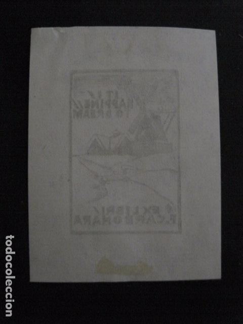 Arte: EX LIBRIS - CARBONARA - (X-1916) - Foto 2