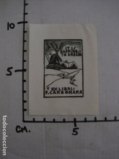 Arte: EX LIBRIS - CARBONARA - (X-1916) - Foto 3