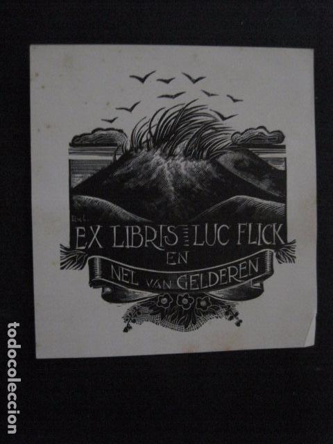 Arte: EX LIBRIS - LUC FLICK  - (X-1918) - Foto 1