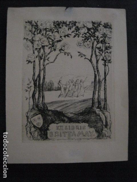 Arte: EX LIBRIS - BRITTA MAY  - (X-1925) - Foto 1
