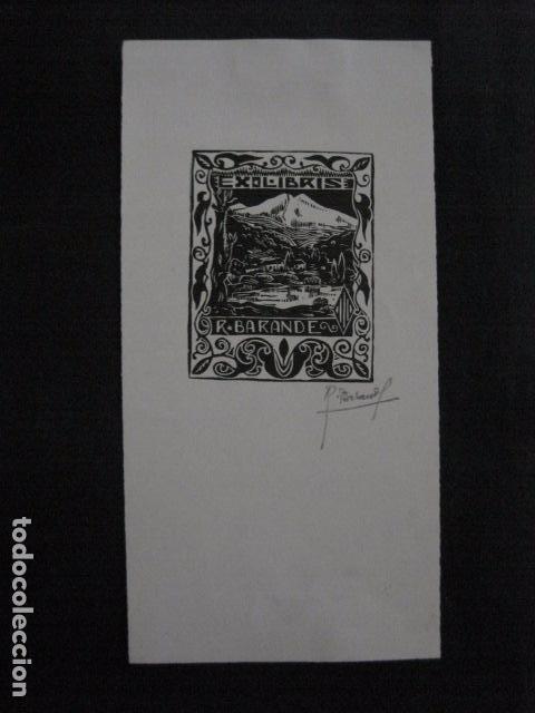 Arte: EX LIBRIS - BARANDE  - (X-1926) - Foto 1