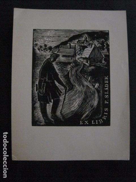 Arte: EX LIBRIS -F. SLADEK - (X-1928) - Foto 1