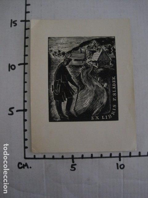 Arte: EX LIBRIS -F. SLADEK - (X-1928) - Foto 3