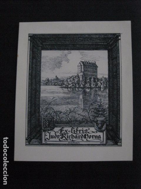 Arte: EX LIBRIS -RICHARD HORNA  - (X-1929) - Foto 1