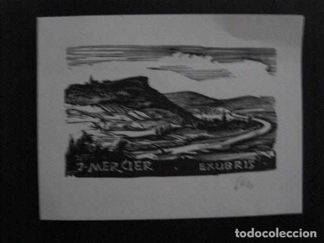 Arte: EX LIBRIS- J. MERCIER - (X-1937) - Foto 1