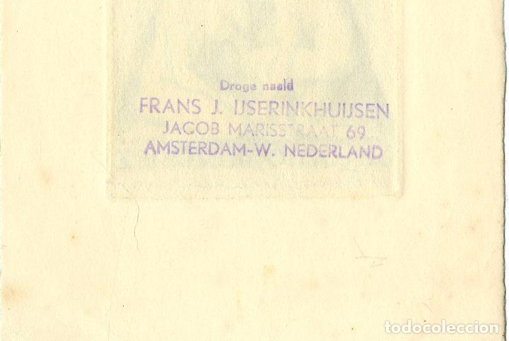Arte: Frans J. Userinkhuusen. Ex Libris para Antonio Mart&iacute;nez - Foto 2