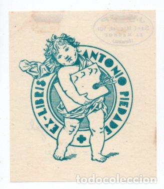Arte: EX-LIBRIS DE ANTONIO PIEDADE (PORTUGAL) - Foto 1