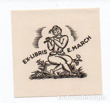 Arte: EX-LIBRIS DE ERNEST MARCH - Foto 1