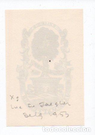 Arte: EX-LIBRIS DE JAAK MATTELAER (B&Eacute;LGICA) - Foto 2