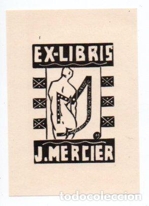 Arte: EX-LIBRIS DE JOCELYN MERCIER - AUTOR JOCELYN MERCIER - Foto 1