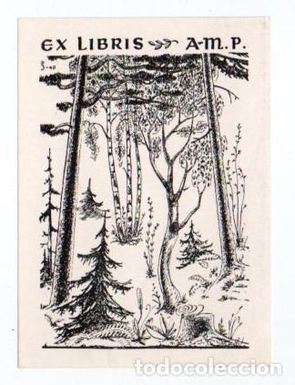 Arte: EX-LIBRIS DE A.M.P.- - Foto 1