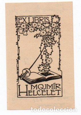 Arte: EX-LIBRIS DE MOJMIR HELCELET - Foto 1