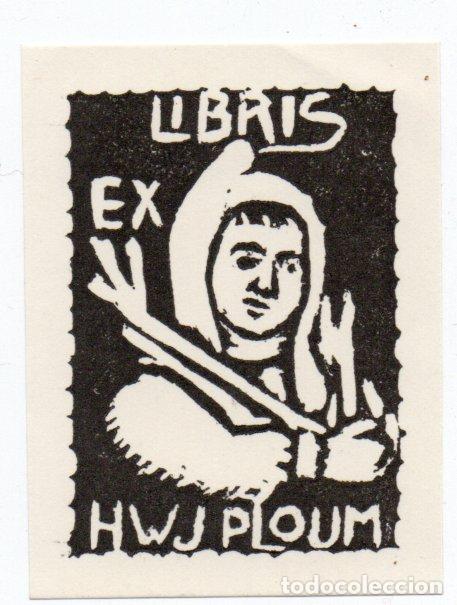 Arte: EX-LIBRIS DE H.W.J. PLOUM (HOLANDA) - Foto 1